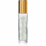 Crystallove Clear Quartz Oil Bottle Rollon kristallidega t&auml;idetav 10 ml