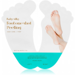 Holika Holika Baby Silky Foot Kooriv jalamask l&otilde;henenud nahale + sokid 2x20 ml