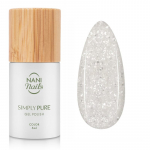 NaniNails Simly Pure Geelk&uuml;&uuml;nelakk UV / LED lambiga kasutamiseks varjund Moonbeam 5 ml