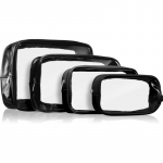 Notino Travel Collection Clear Organizer Set Reisikomplekt Black