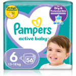 Pampers Active Baby Size 6 &uuml;hekordsed m&auml;hkmed 13-18 kg 56 tk