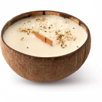 Tropicandle Coconut l&otilde;hnak&uuml;&uuml;nal puidust taht 350 ml