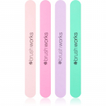 Brushworks Nail Files Pastel K&uuml;&uuml;neviilide komplekt k&uuml;&uuml;ntele