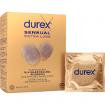 Durex Sensual Extra Lube kondoomid 20 tk
