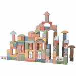 2Kids Toys Safari Animal Blocks aktiveeriv m&auml;nguasi puidust 12m+ 120 tk