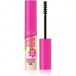Eveline Cosmetics Brow Glue Fluff & Fix Gel Kauakestev kulmugeel varjund Transparent 6 ml