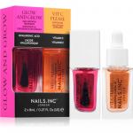Nails Inc. Glow and Grow & Vit C Please K&uuml;&uuml;nelakikomplekt toitva toimega