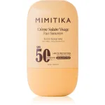 Mimitika Sun Face Sunscreen SPF50 Kaitsev n&auml;okreem p&auml;evituse parandamiseks SPF 50 50 ml