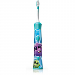Philips Sonicare For Kids HX6322/04 Laste heliline elektrihambahari koos Bluetooth&lsquo;iga Aqua 1 tk