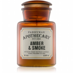Paddywax Apothecary Amber & Smoke l&otilde;hnak&uuml;&uuml;nal 226 g