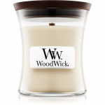 Woodwick Linen l&otilde;hnak&uuml;&uuml;nal puidust taht 85 g