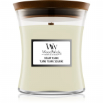 Woodwick Solar Ylang l&otilde;hnak&uuml;&uuml;nal puidust taht 275 g