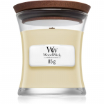 Woodwick White Teak l&otilde;hnak&uuml;&uuml;nal puidust taht 85 g