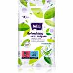 BELLA Refreshing wet wipes V&auml;rskendavad niisked salvr&auml;tikud 10 tk