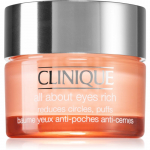 Clinique All About Eyes&trade; Rich Niisutav silmakreem tursete ja tumedate r&otilde;ngaste raviks 30 ml