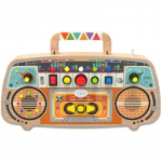 2Kids Toys Activity Board Wooden FM Radio aktiveeriv m&auml;nguasi 12m+ 1 tk