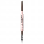 Eveline Cosmetics Brow & Go! Veekindel kulmupliiats kaks-&uuml;hes pintsliga varjund Taupe 4 g