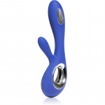 Lelo Soraya Wave kliitori stimulaatoriga vibraator Midnight Blue 21.5 cm