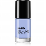 NOBEA Day-to-Day Gel-like Nail Polish Geeliefektiga k&uuml;&uuml;nelakk varjund Sky blue #N44 6 ml