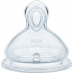 NUK First Choice Teat M Beebipudeli lutti 3m+ 2 tk