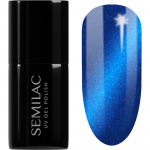 Semilac UV Hybrid Silk Effect Geelk&uuml;&uuml;nelakk UV / LED lambiga kasutamiseks varjund 466 Blue Silk Pyjamas 7 ml