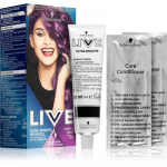 Schwarzkopf LIVE Ultra Brights or Pastel poolp&uuml;siv&auml;rv (semi-permanent) varjund 94 Purple Punk 1 tk