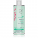 Topicrem AC Purifying Micellar Water Puhastav mitsellaarvesi rasusele akne kalduvustega nahale 400 ml
