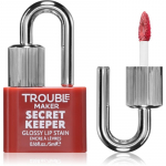 Trouble Maker Secret Keeper Lip Gloss Stain Kauakestev huulev&auml;rv pikaajalise m&otilde;juga varjund Shifty Biz Rose Nude 5 ml