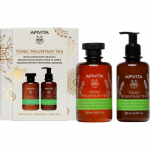 Apivita Tonic Mountain Tea Shower Gel & Body Milk Set Kinkekomplekt s&auml;ra andmiseks ja niisutamiseks