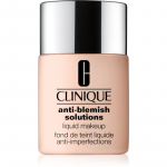 Clinique Anti-Blemish Solutions&trade; Liquid Makeup V&auml;ga hea katvusega jumestuskreem rasusele akne kalduvustega nahale varjund WN 76 Toasted Wheat 30 ml