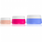 Notino Travel Collection Silicone Travel Jars Set korduvkasutatavad reisipudelid