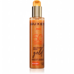 Nuxe Sun Sun Oil Gold SPF 50 P&auml;ikesekaitse&otilde;li n&auml;ole ja kehale kirgastava efektiga 150 ml