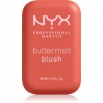 NYX Professional Makeup Buttermelt Blush Puuderp&otilde;sepuna varjund Butta Sunset Sorbet 5 g