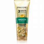 Pantene 3 Minute Miracle Smooth&Silky S&uuml;gavalt toitev kolme minuti palsam kahjustatud juustele 220 ml