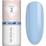 Semilac Easy Off Step 2 Geelk&uuml;&uuml;nelakk UV / LED lambiga kasutamiseks varjund Azul Blue 7 ml