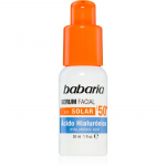 Babaria Sun Face Niisutav seerum tugev p&auml;ikesekaitse SPF 50+ 30 ml