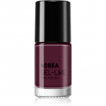 NOBEA Day-to-Day Gel-like Nail Polish Geeliefektiga k&uuml;&uuml;nelakk varjund Maroon red #N46 6 ml