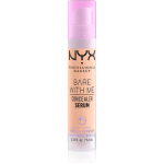 NYX Professional Makeup Bare With Me Concealer Serum Niisutav peitekreem kaks-&uuml;hes varjund 2.5 Medium Vanilla 9,6 ml