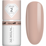 Semilac Easy Off Step 2 Geelk&uuml;&uuml;nelakk UV / LED lambiga kasutamiseks varjund Caffe Frappe 7 ml