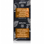 Apivita Express Beauty Gentle Face Scrub Apricot &Otilde;rn n&auml;okoorija n&auml;ole 2x8 ml