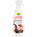 Bione Cosmetics Keratin + Kofein Juustesse j&auml;etav palsam pihustiga 260 ml