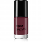 NOBEA Day-to-Day Gel-like Nail Polish Geeliefektiga k&uuml;&uuml;nelakk varjund Dark orchid #N47 6 ml