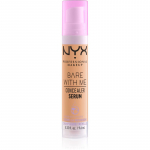 NYX Professional Makeup Bare With Me Concealer Serum Niisutav peitekreem kaks-&uuml;hes varjund 5.5 Medium Golden 9,6 ml