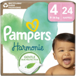 Pampers Harmonie Size 4 &uuml;hekordsed m&auml;hkmed 9-14 kg 24 tk