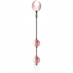 Rosy Gold Nouveau Ben Wa Balls Kegeli Pallid 24 cm