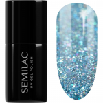 Semilac UV Hybrid Winter Collection Geelk&uuml;&uuml;nelakk UV / LED lambiga kasutamiseks varjund 610 Frosty Christmas 7 ml