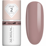 Semilac Easy Off Step 2 Geelk&uuml;&uuml;nelakk UV / LED lambiga kasutamiseks varjund Mocha Cream 7 ml