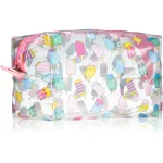 BrushArt Accessories Transparent cosmetic bag L&auml;bipaistev meigikott Ice Cream 1 tk