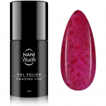 NaniNails NANI Amazing Line Geelk&uuml;&uuml;nelakk varjund Crimson Confetti 5 ml
