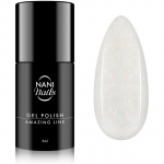 NaniNails NANI Amazing Line Geelk&uuml;&uuml;nelakk varjund Shimmer White 5 ml